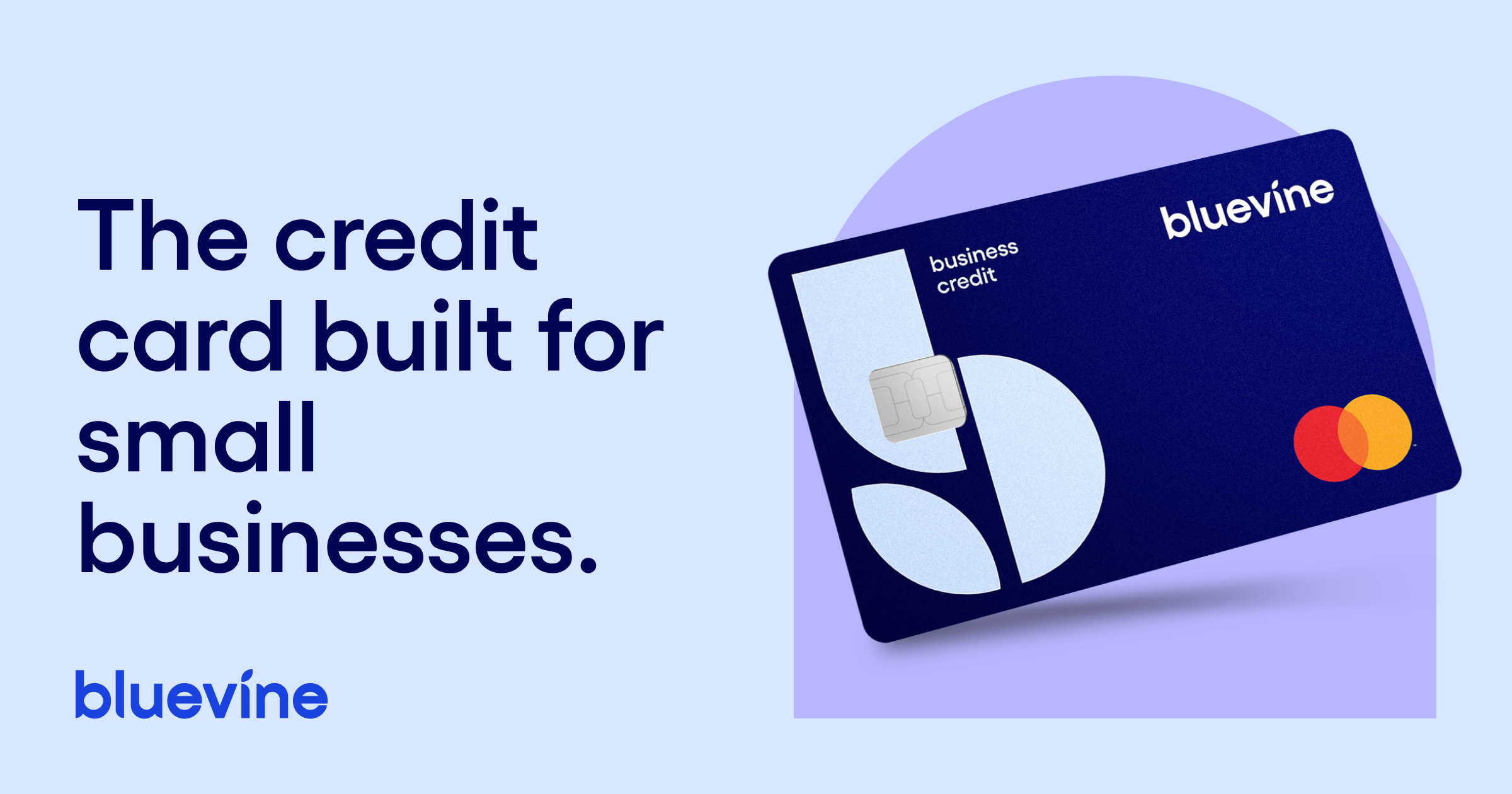 Credit Card For Small Businesses | Bluevine Business Mastercard